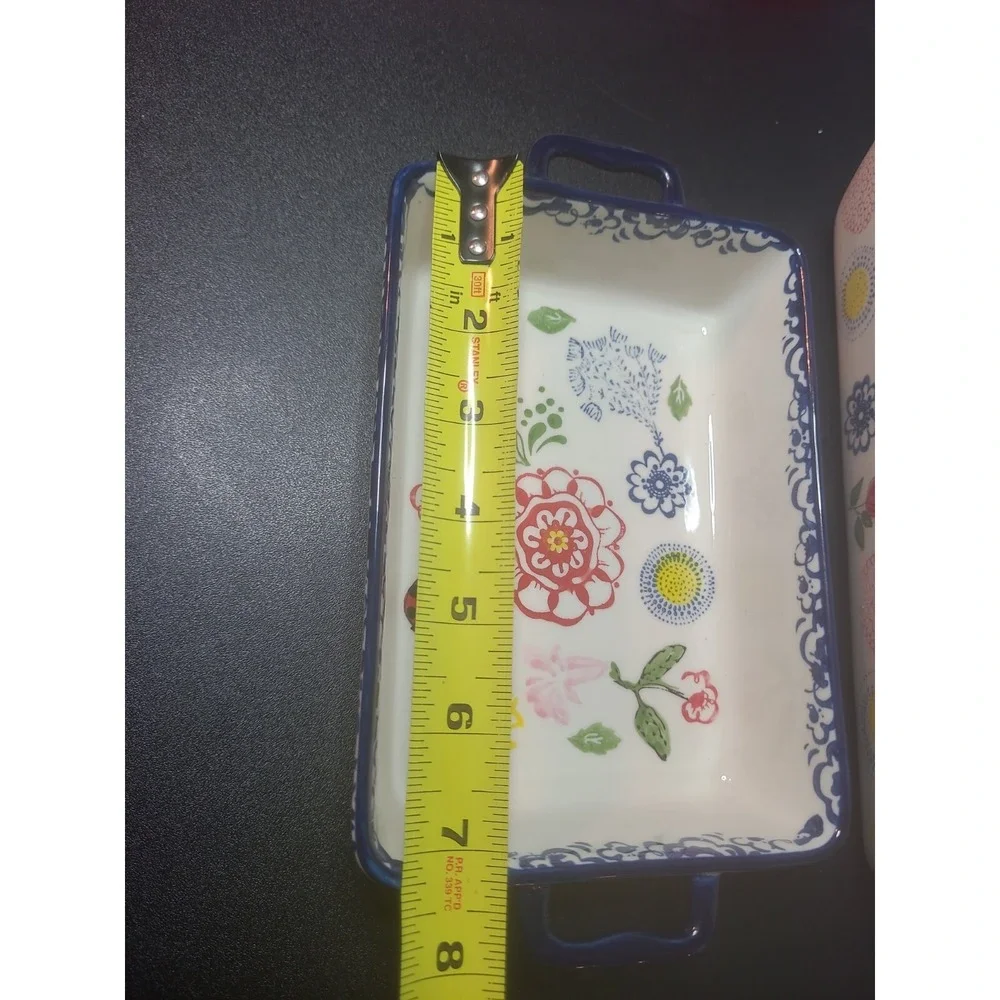 Ceramic Baking‎ Dish Rectangular Bakeware Set Baking Pan, 2-Piece Stoneware